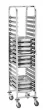 Chariot de transport en inox  GN1/1   18 niveaux  BARTSCHER